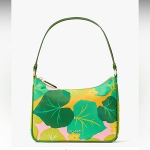 NWT Kate Spade Little Better Sam Cucumber Floral Small Shoulder Bag
